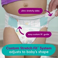 Pampers Cruisers Diapers, Super Pack, Sizes 3-7, 84-44 Count