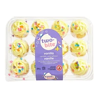 Original Two-Bite Vanilla Cupcakes, 12 cupcakes, 284 g total