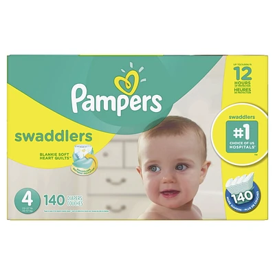 Pampers Swaddlers Diapers - Econo Plus Pack