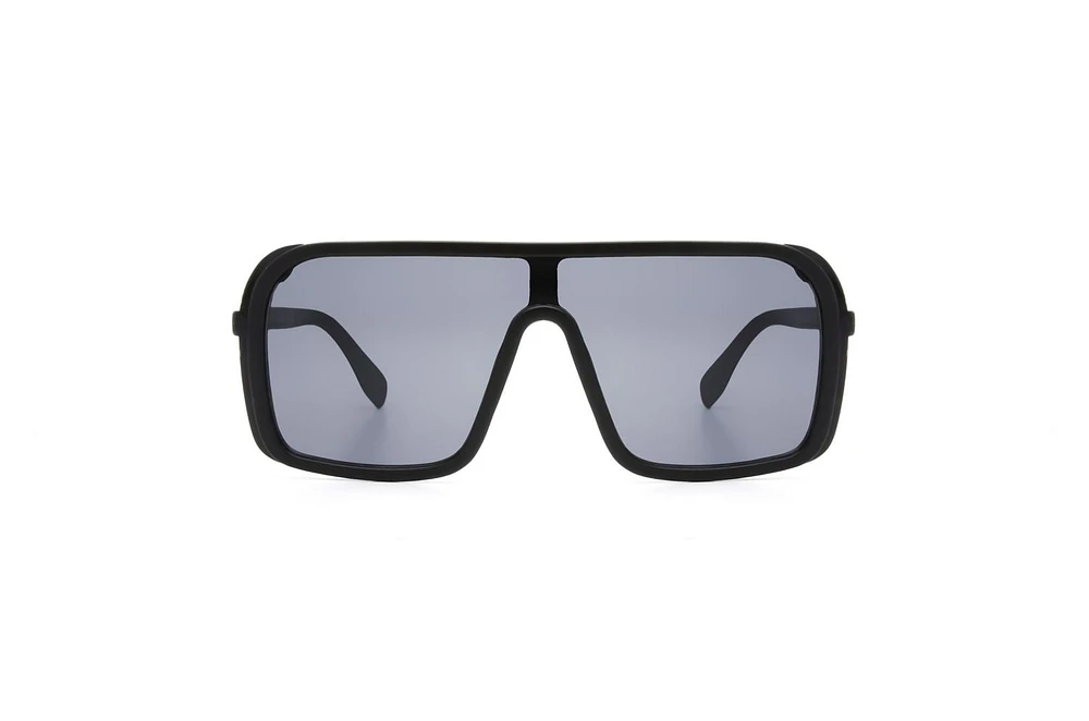 Ecko Unltd. Black Shield Sunglasses