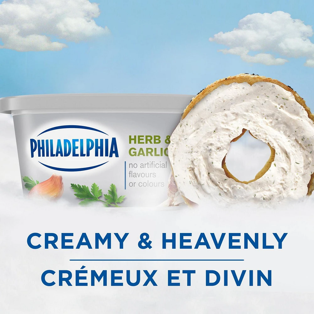 Philadelphia Herb & Garlic Cream Cheese Product, 227g