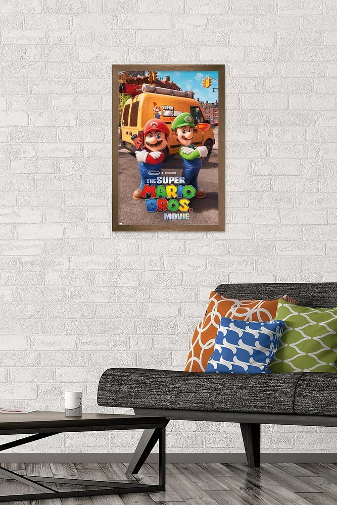 The Super Mario Bros. Movie - Brooklyn Key Art Wall Poster