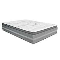 LuxeRest 14 in. Euro Top Pocket Coil Hybrid Mattress