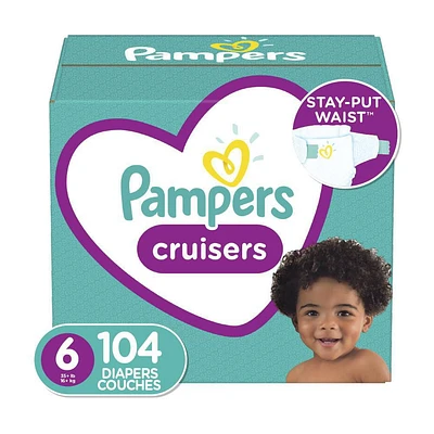 PAMPERS COUCHES CRUISERS - FORMAT ÉCONOMIQUE PLUS