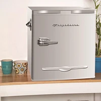 Frigidaire 1.6-cu ft Retro Bar Fridge with Side Bottle Opener