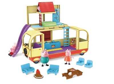 Peppa Pig caravane transformant