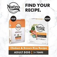 Nourriture sèche pour chiens adultes Nutro Natural Choice Recette avec poulet et riz brun 9,07 - 13,6 kg