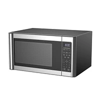 Hamilton Beach 1.1 cu.ft. Stainless Steel Microwave, 10 power levels, 1.1 cu.ft Stainless Microwave