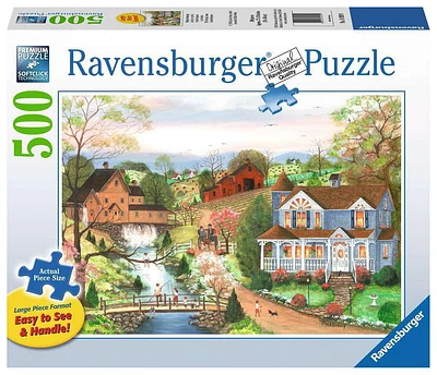 Ravensburger - The Fishing Lesson Puzzle 500 pc