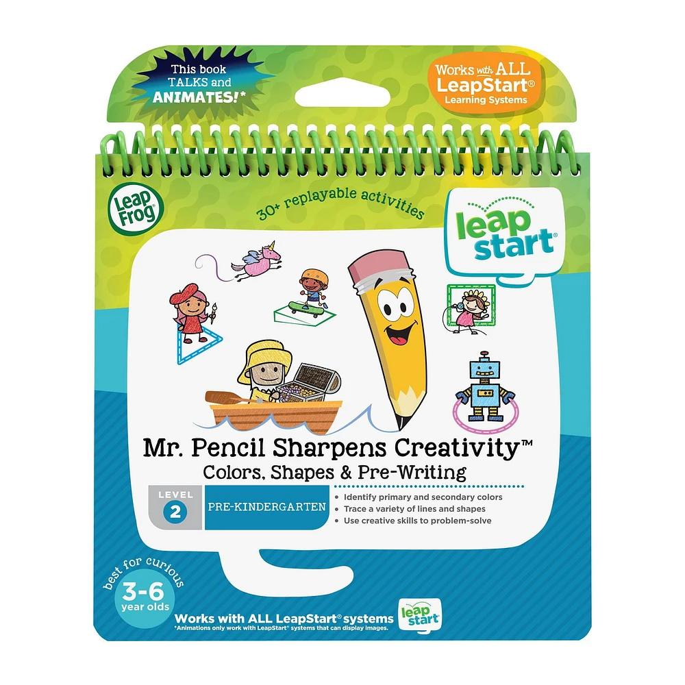 LeapFrog LeapStart Mr. Pencil Sharpens Creativity - English Version