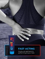 Icy Hot Pro Crème antidouleur, Tube de 56g, pour soulager la douleur, action rapide, soulagement temporaire des douleurs mineures musculaires et articulaires associées à l'arthrite, aux maux de dos, aux foulures et aux entorses, menthol et camphre.