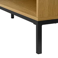 Monarch Specialties Computer Desk - 60"L / Light Oak L-Shaped Corner