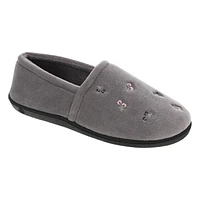 Pantoufles fermées Angie pour femmes en velours ISOspa by isotoner®