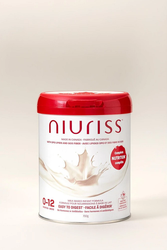 Niuriss Infant Formula, Niuriss Milk-based Infant formula