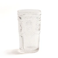 The Pioneer Woman 16-Ounce Emboss Glass Tumblers