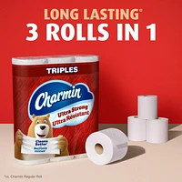 Papier hygiénique Charmin Ultra Résistant, 30 rouleaux triples, 165 feuilles par rouleau 30CT