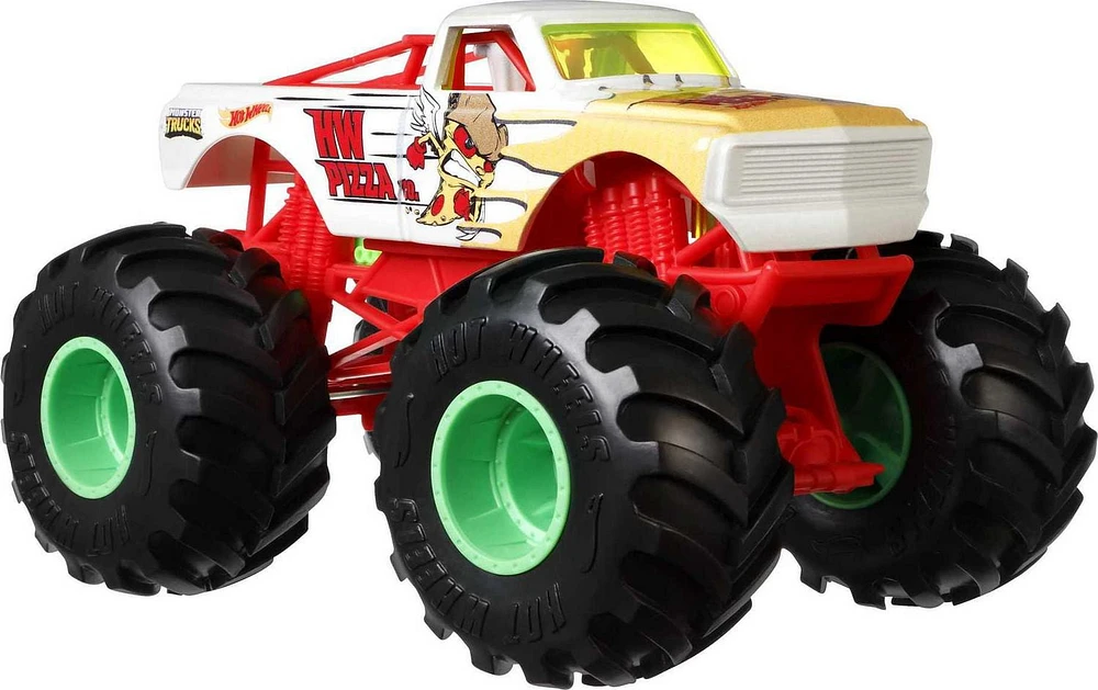 Hot Wheels Monster Trucks Hot Wheels Pizza Co. Vehicle 1:24 scale