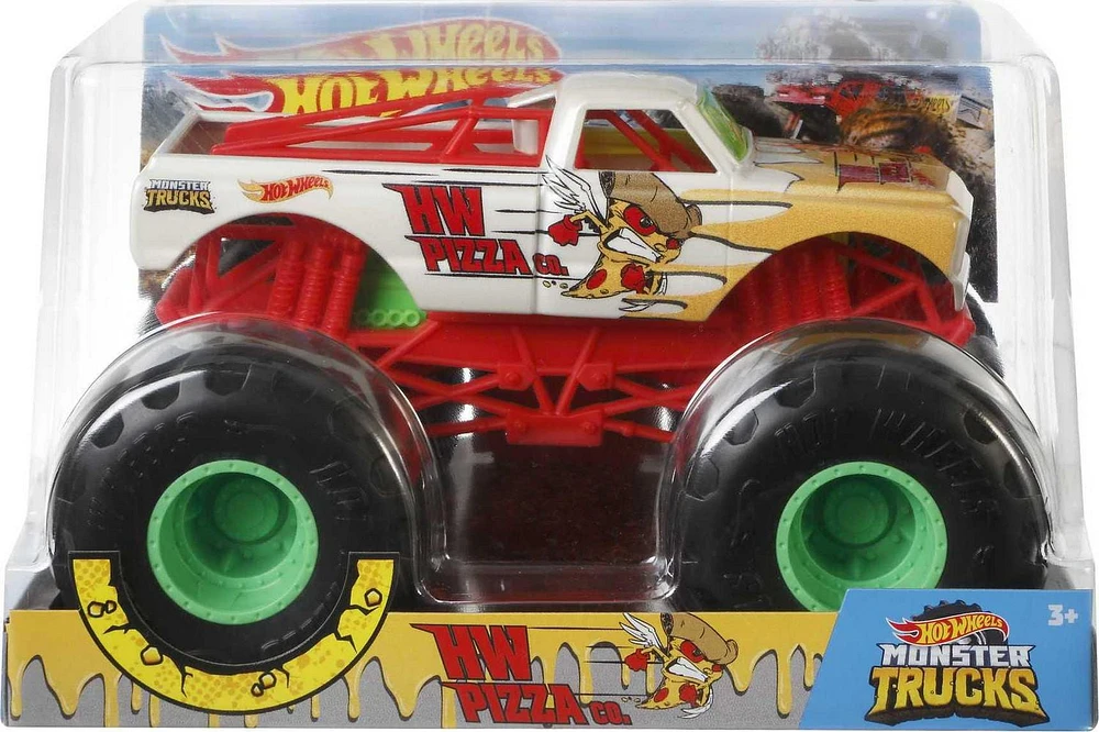 Hot Wheels Monster Trucks Hot Wheels Pizza Co. Vehicle 1:24 scale