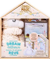 Story Magic Maison de Poupées Rêve Licorne Inclut un petit compagnon en peluche!