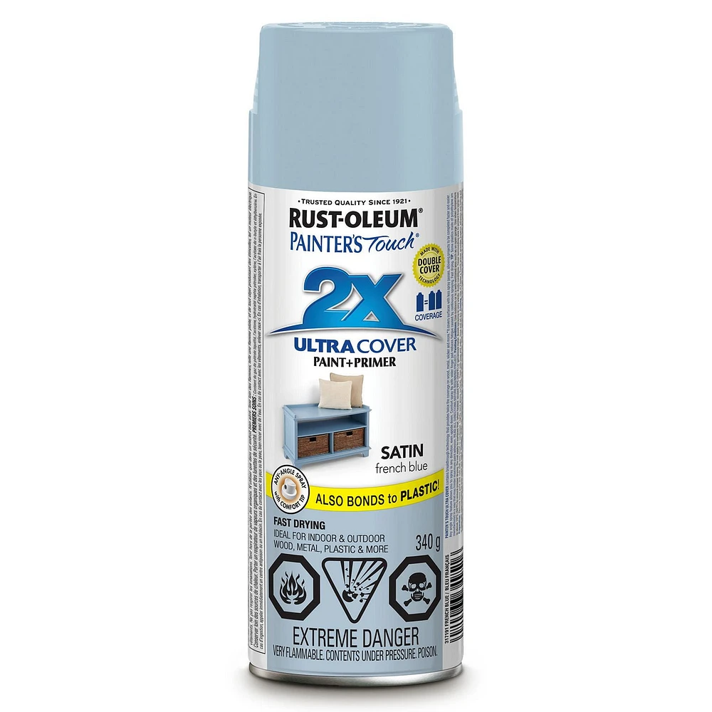 Painter's Touch Ultra Cover 2x<br>Bleu Français Satiné