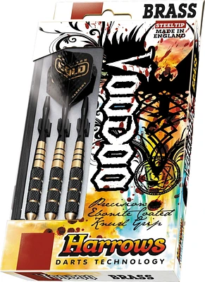 Harrows Voodoo Brass Steeltip Dart Set