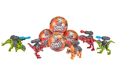 5 Surprise Dino Strike Surprise Mystery Battling Collectible Dinos, By Zuru