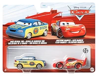 Disney and Pixar Cars 3 2-Pack Official Tom & Lightning McQueen, 1:55 scale Die-Cast Fan Favorite Character Vehicles