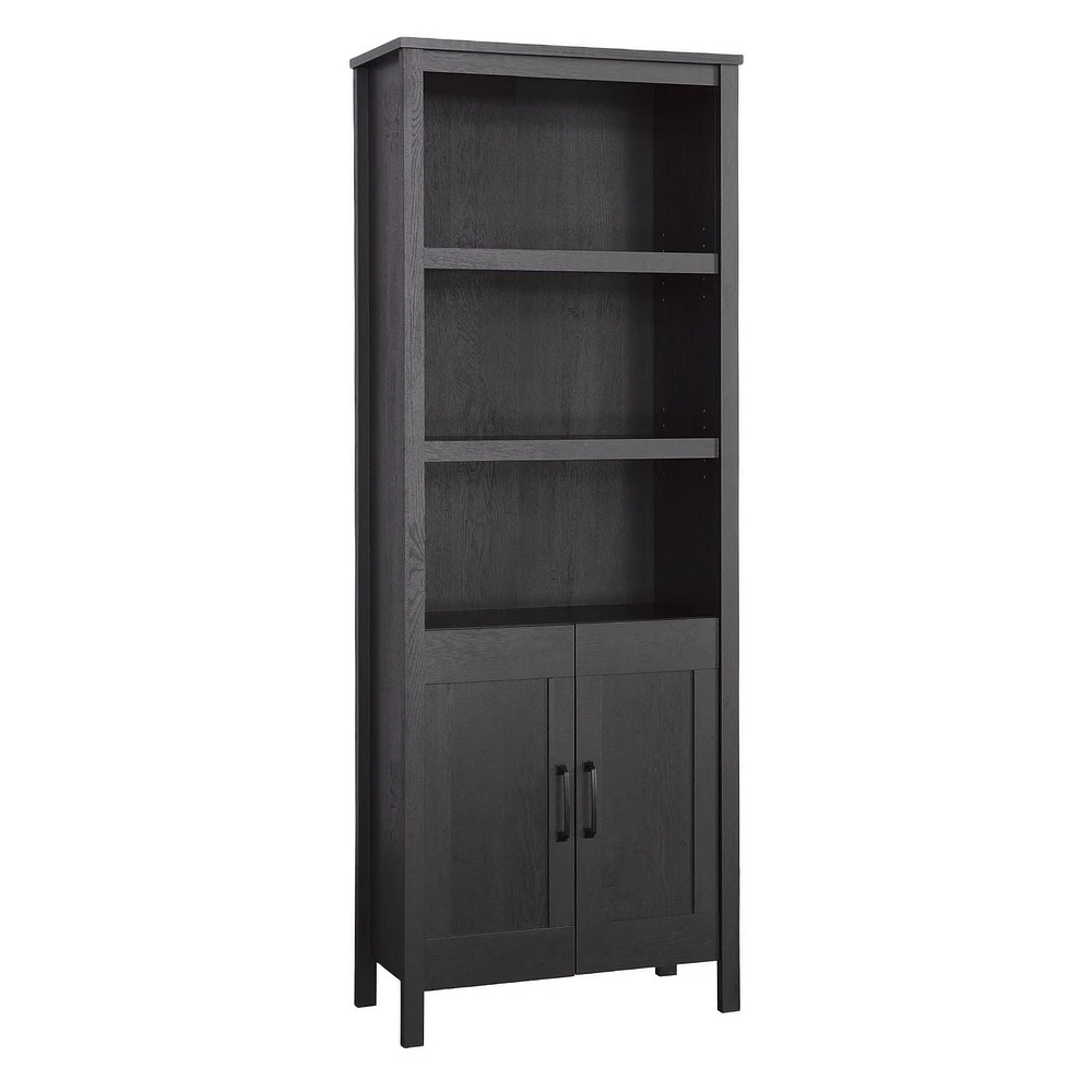 Sauder Miscellaneous Storage Bookcase, Raven Oak, 434880