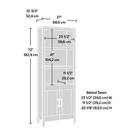 Sauder Miscellaneous Storage Bookcase, Raven Oak, 434880