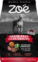 Zoë Grain Free Beef with Pumpkin and Peas Dry Dog Food