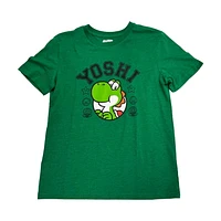 Super Mario Boys Yoshi Short Sleeve T-Shirt, Sizes: XS-XL