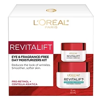 L'Oréal Paris Anti-Wrinkle Day Routine, Eye + Day Cream, Eye cream 15ml + Day Cream 50ml