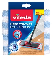 Vileda Fibro Contact Mop Refill - Cotton & Microfibre Blend, 1 Piece