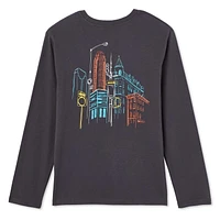 George Boys' Long Sleeve Tee, Sizes XS-XL