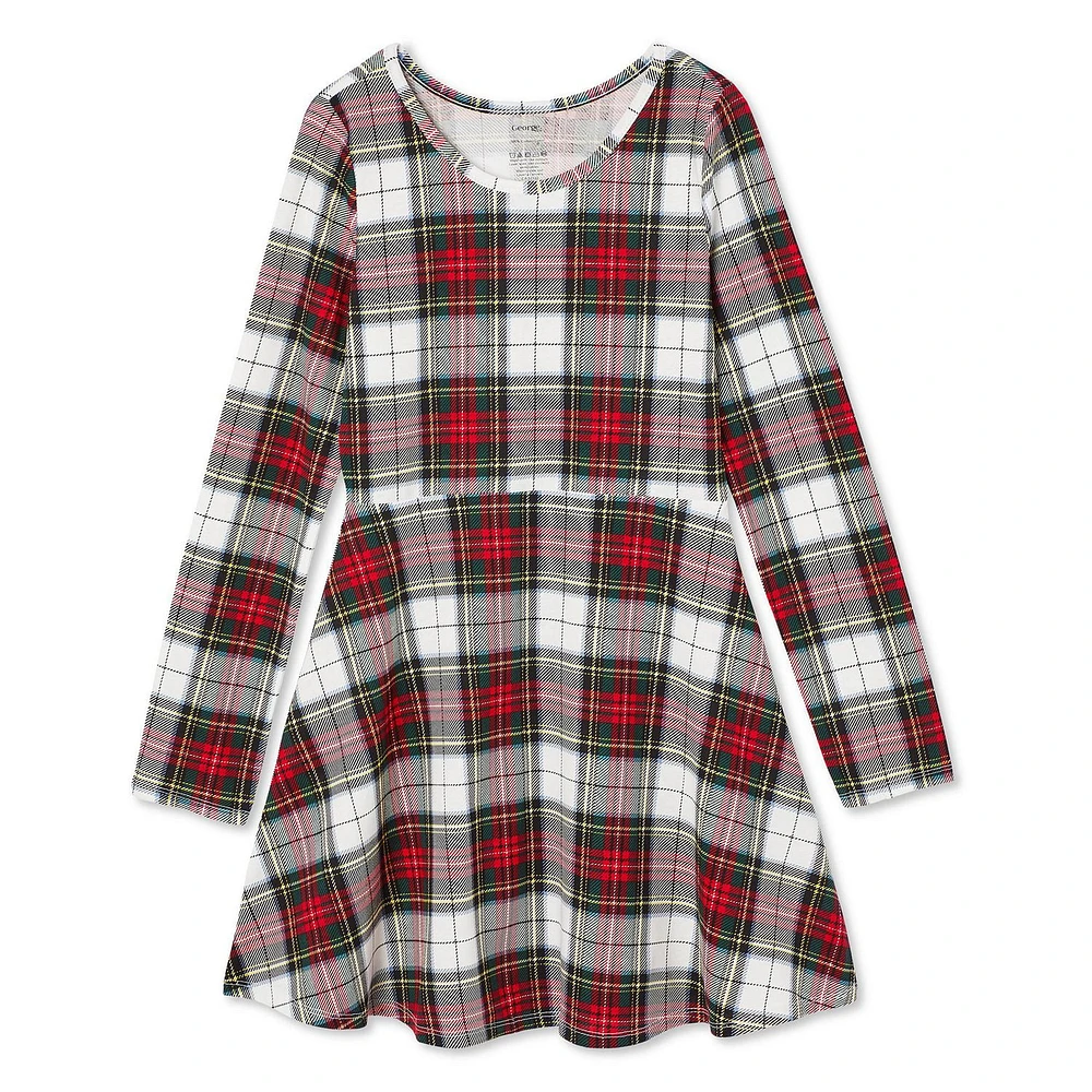 George Girls' Skater Dress, Sizes XS-XL