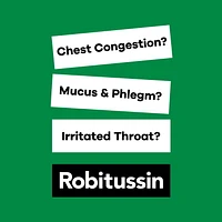 Robitussin Mucus & Phlegm Extra Strength Syrup, 250 mL, Cherry, 250mL, Cherry Flavour