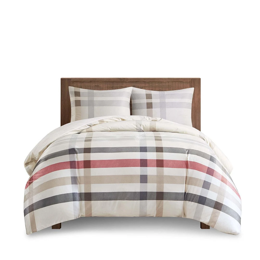 Canadiana Dalton 3 Piece Duvet Cover Set, D/Q, K