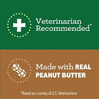 Greenies PILL POCKETS Dog Treats Capsule Size Adult Natural Soft With Real Peanut Butter