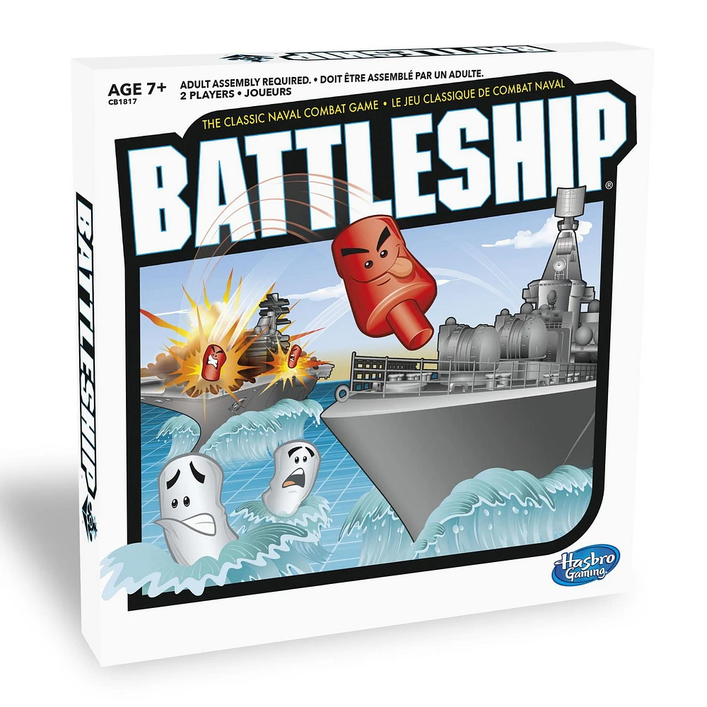 Hasbro Gaming Battleship Game, Ages 7 and up