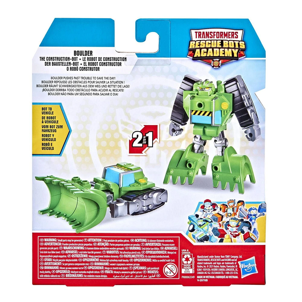 Playskool Heroes Transformers Rescue Bots Academy Boulder