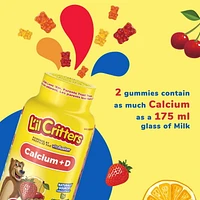 L’il Critters Calcium Gummy Bears with Vitamin D Gummies for Kids
