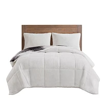 Canadiana Otto 3 Piece Reversible Comforter Set, D/Q, K