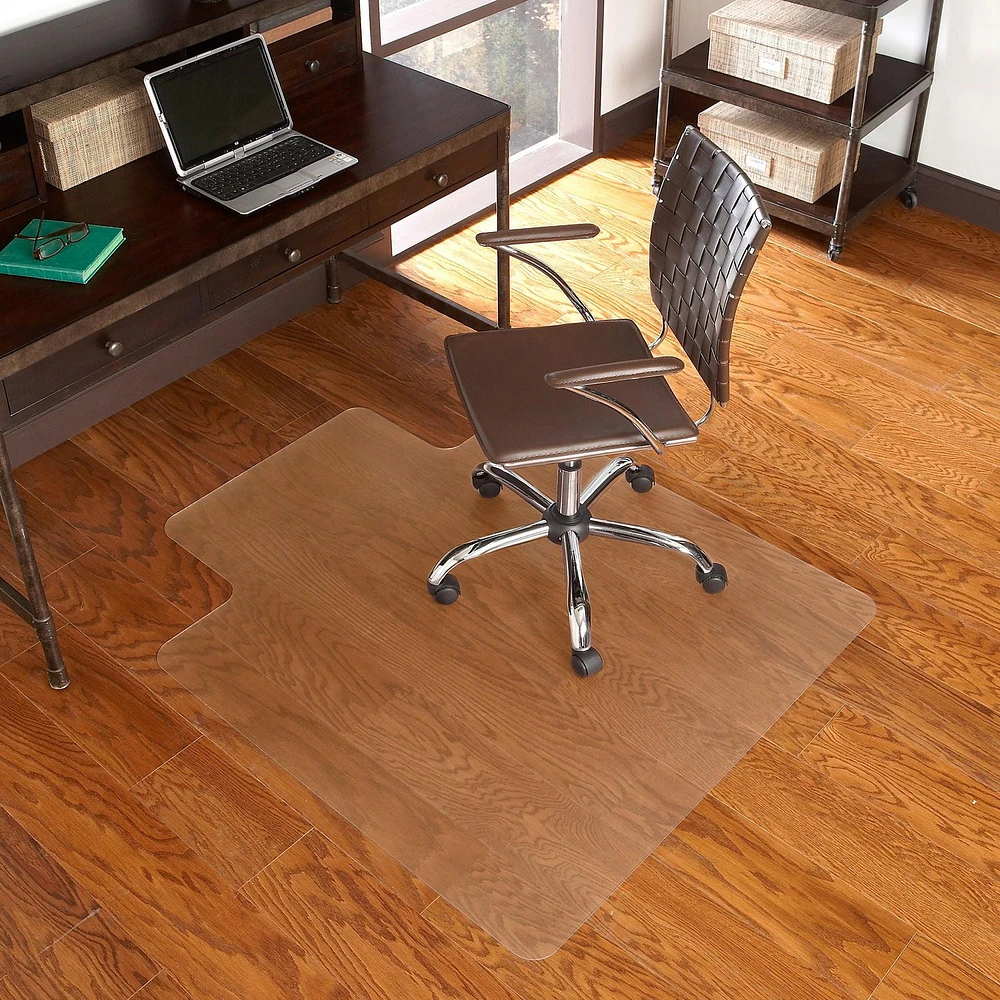 36'' x 48'' Hard Floor Chair Mat with Lip