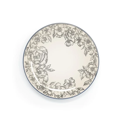 Pfaltzgraff Gabriela Gray Salad Plate 8.25", Salad Plates