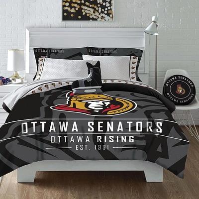 NHL Ottawa Senators Double Queen Comforter Set