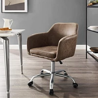 Tate Office Chair, Brown