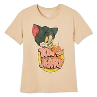 Tom and Jerry Women's Relaxed Fit Tee