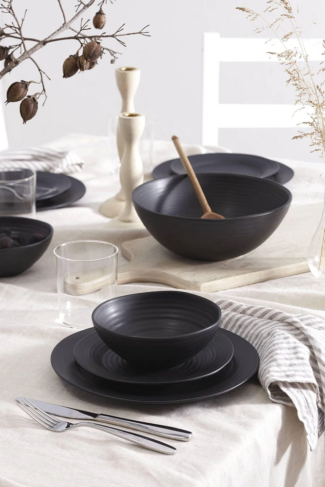 Oneida Ridge Black All-Purpose Bowl, 1-piece