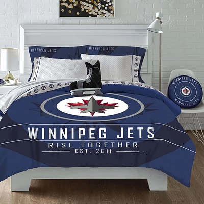 NHL Winnipeg Jets Double Queen Comforter Set