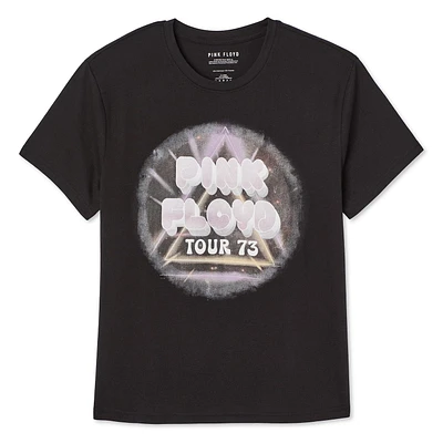 T-shirt coupe garçonne Pink Floyd pour femmes